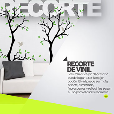 Rotulación en vinil, decoración en vinil y señalización con vinil